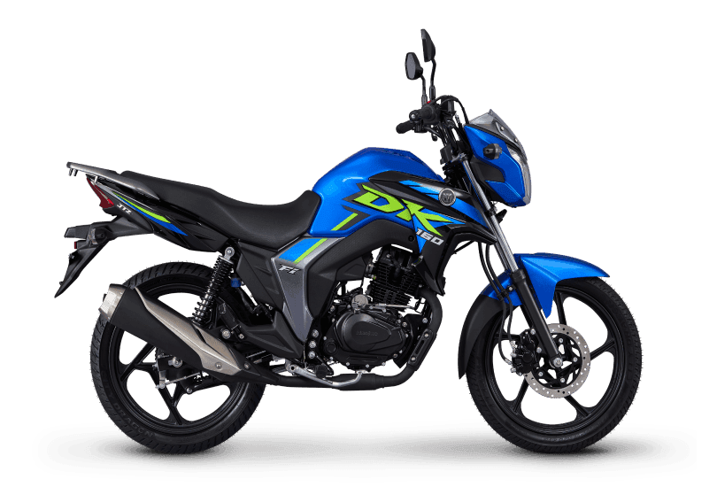 moto cor DK 160 (AZUL)