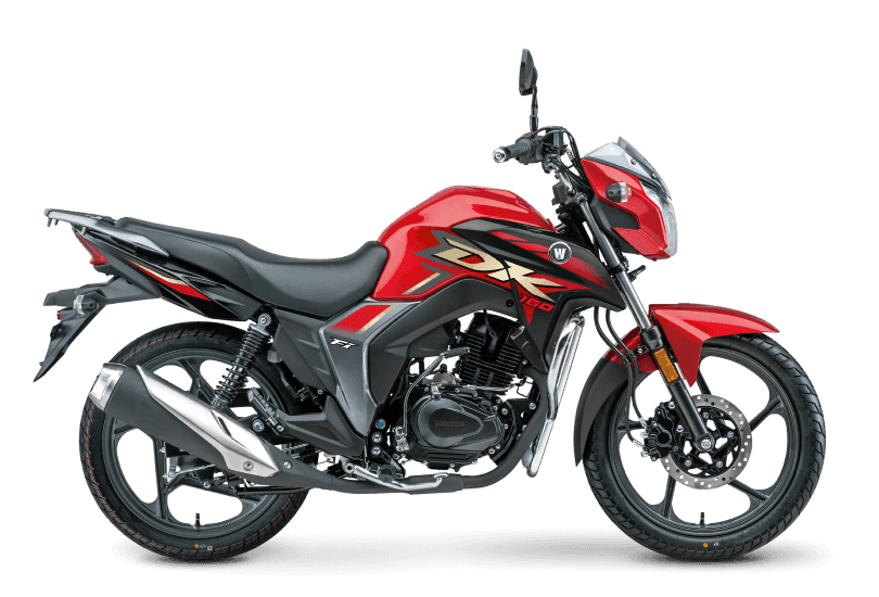 moto cor DK 160 (VERMELHA)